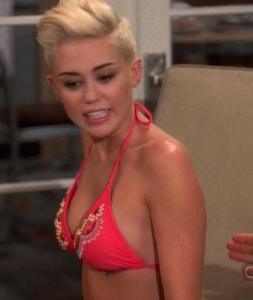 Miley cyrus gif cum — pic 1