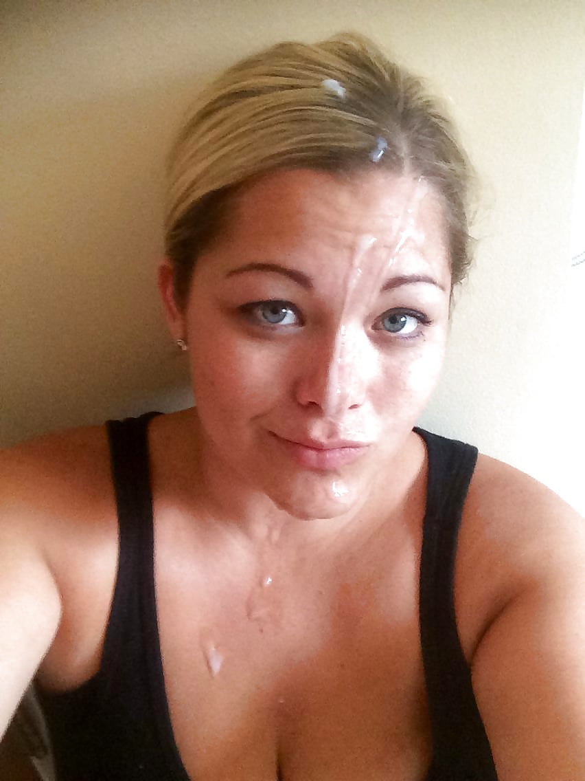 Favorite Amateur Hotwives and Girlfriends - Facials 4 pict gal