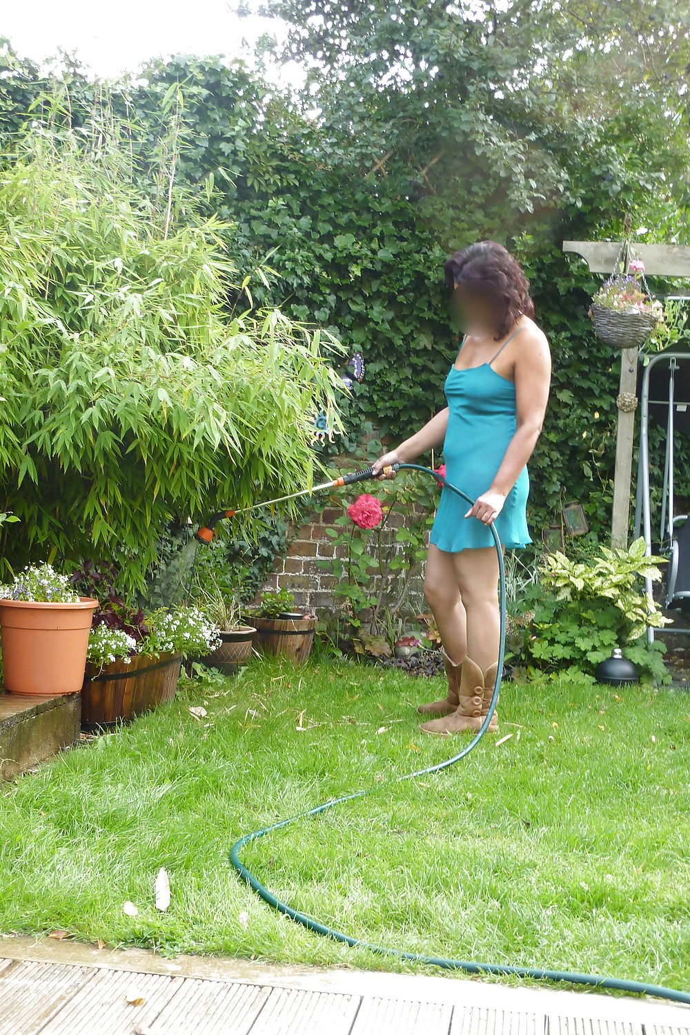 In the garden pict gal