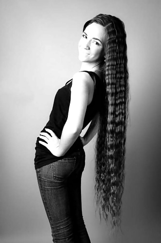 sexy long hair pict gal