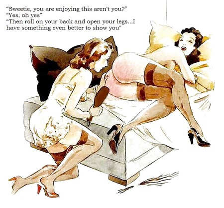 450px x 417px - Lesbian Bondage Cartoon Caption | BDSM Fetish