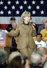Hillary clinton upskirt photo.