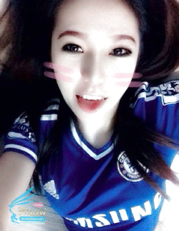 Amateur Self Shot In Football Shirts Thai pict gal