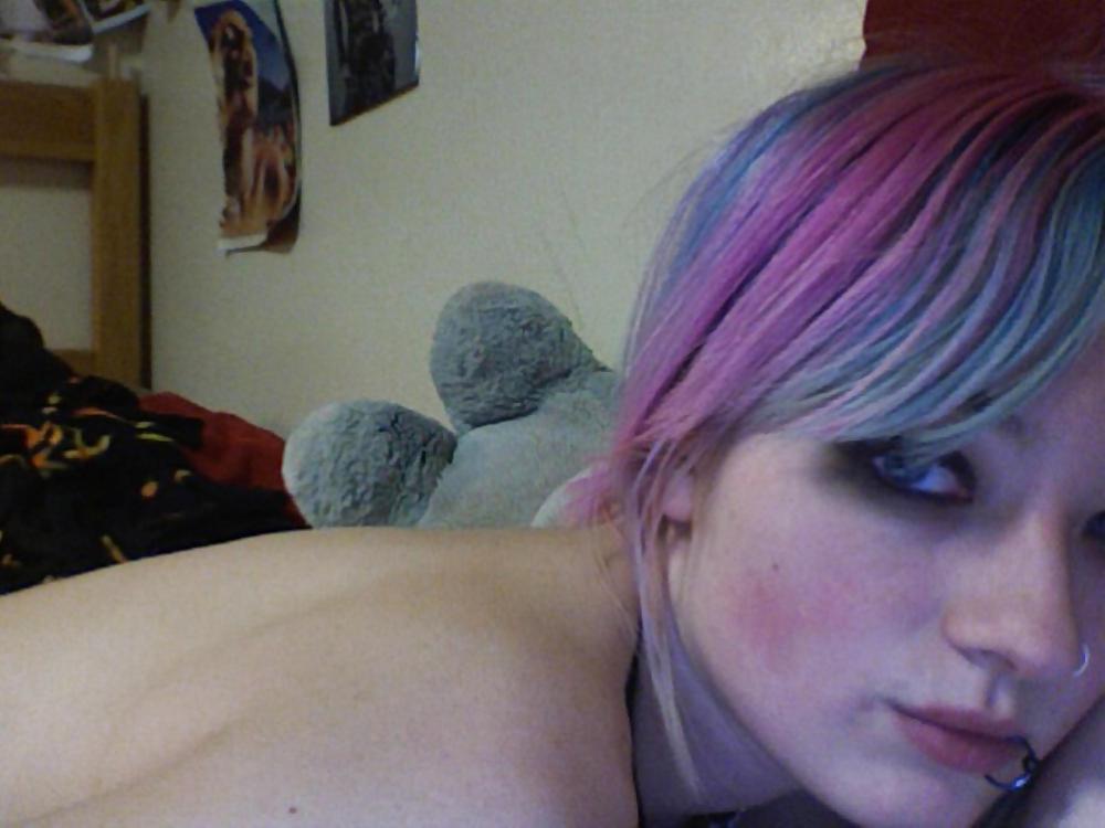 Stolen Pics - Busted Emo Slut Part 2 pict gal