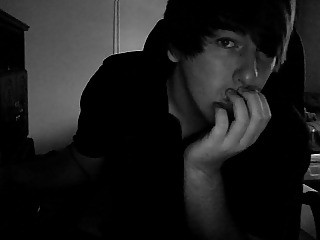 mesting around with my webcam black and white