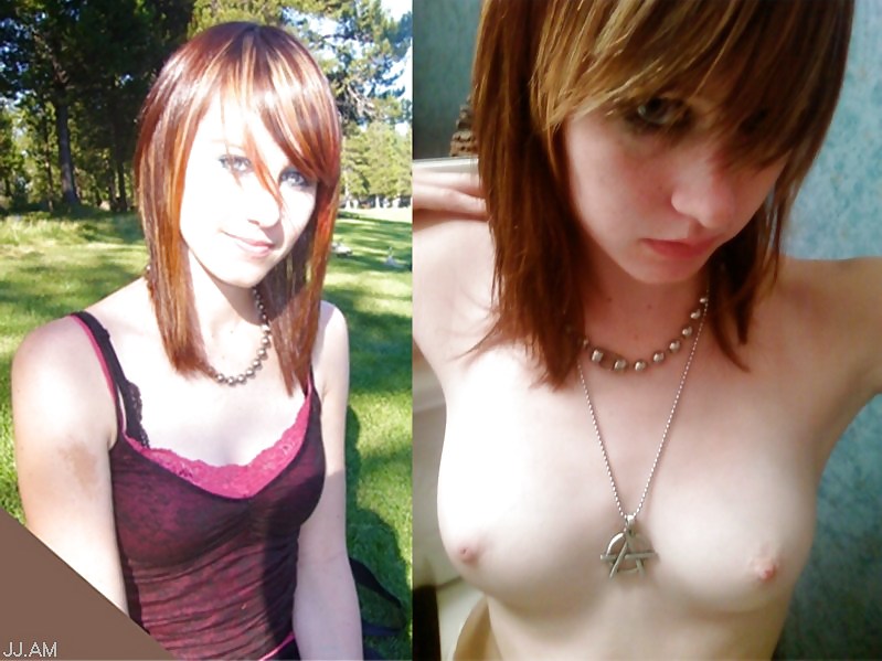 Clothes on and off pict gal