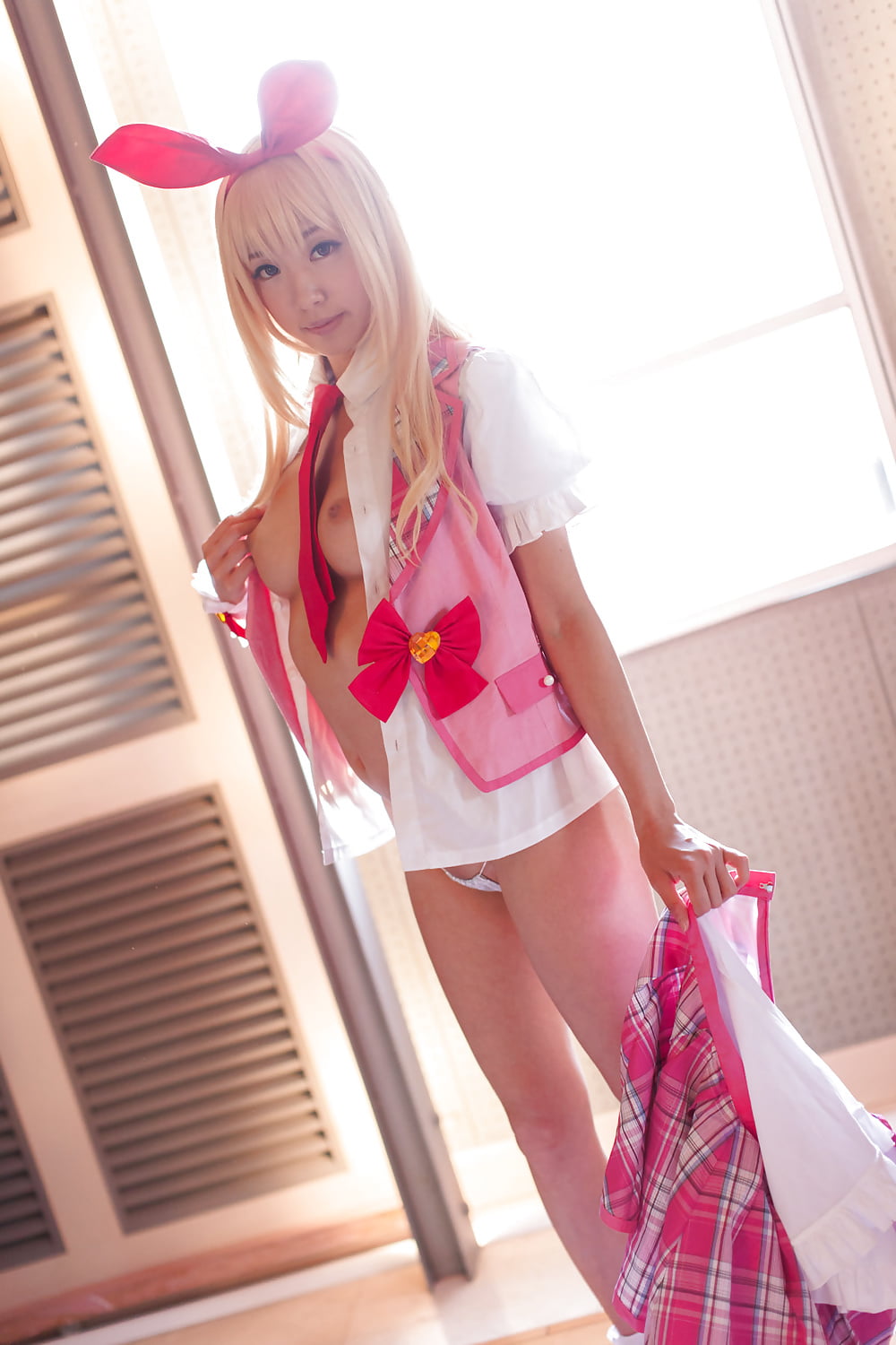 sexy ero Ichigo Hoshimiya cosplay pict gal