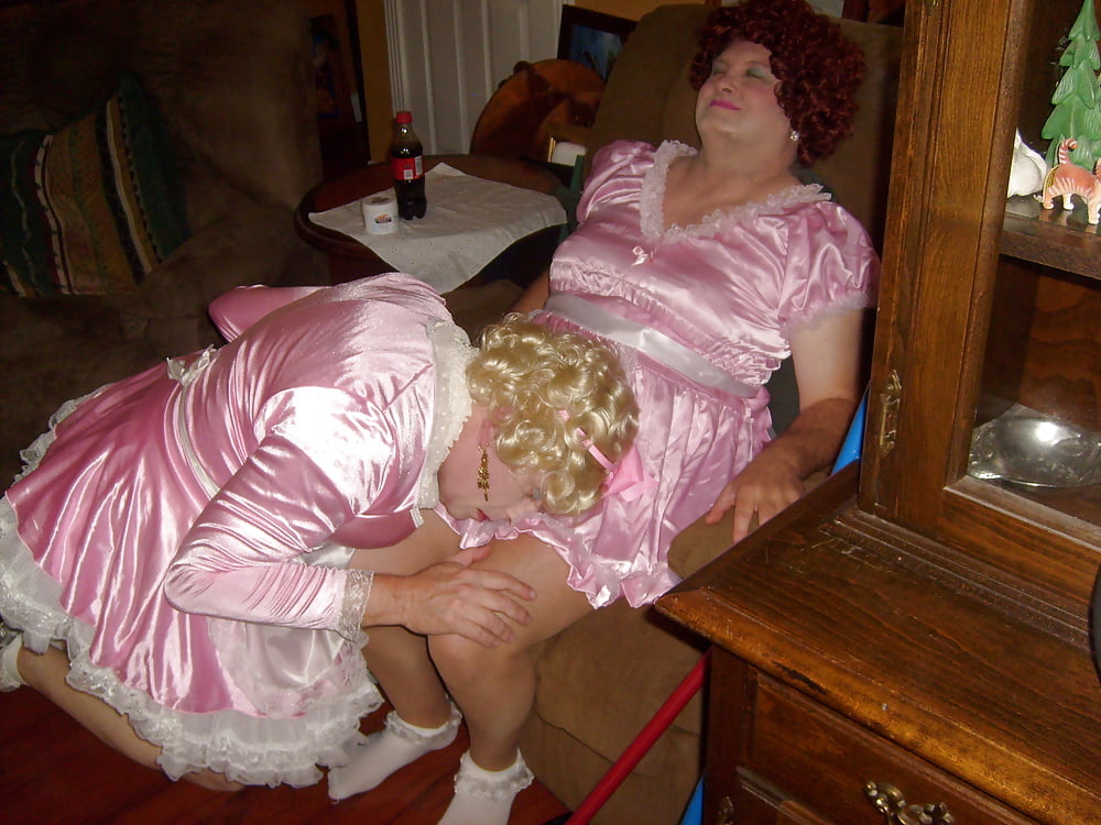 More Pink Sissy Maids In Our Frilly Lil Socks 25 Pics XHams