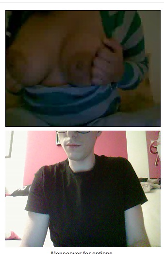 Screenshots from Omegle pict gal