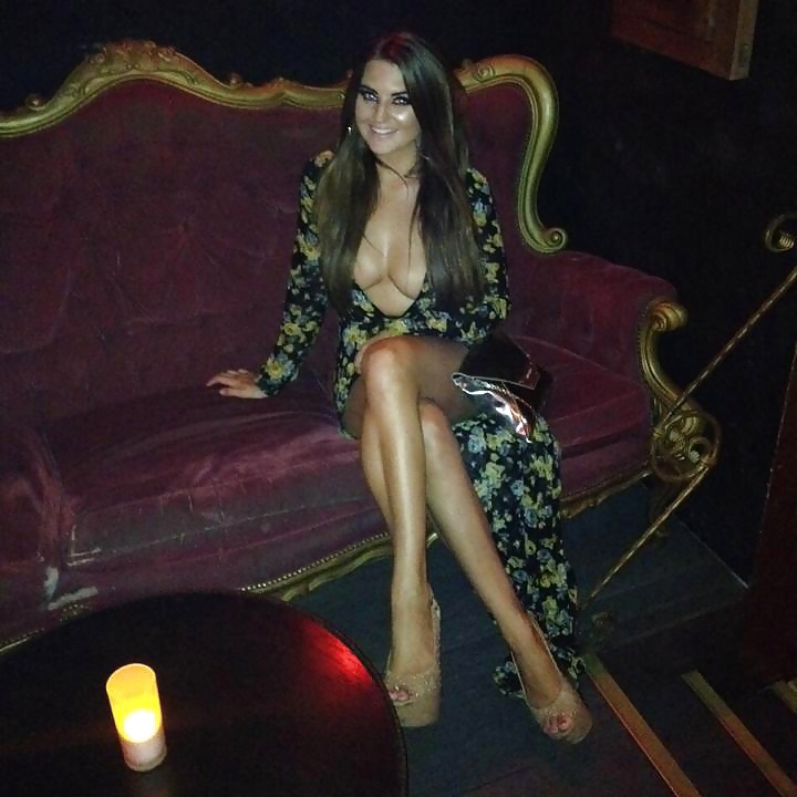 Sexy brunette Gemma with her great tits from Manchester pict gal