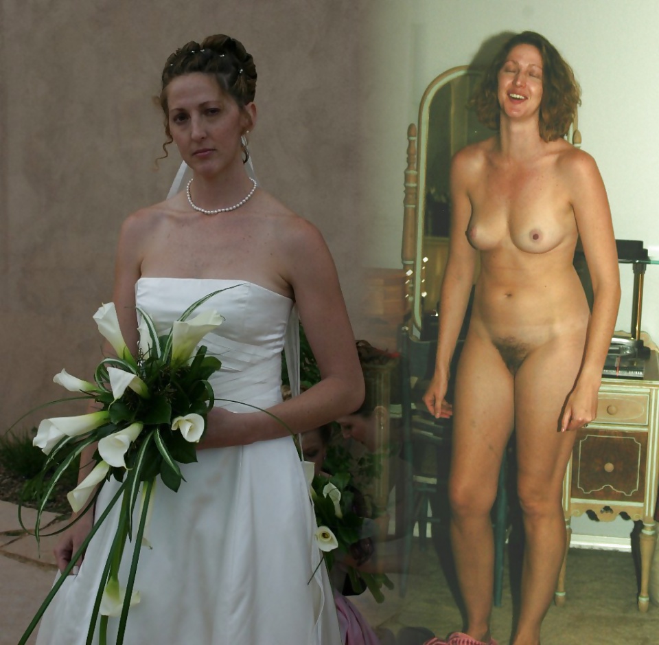 dressed undressed wedding pict gal