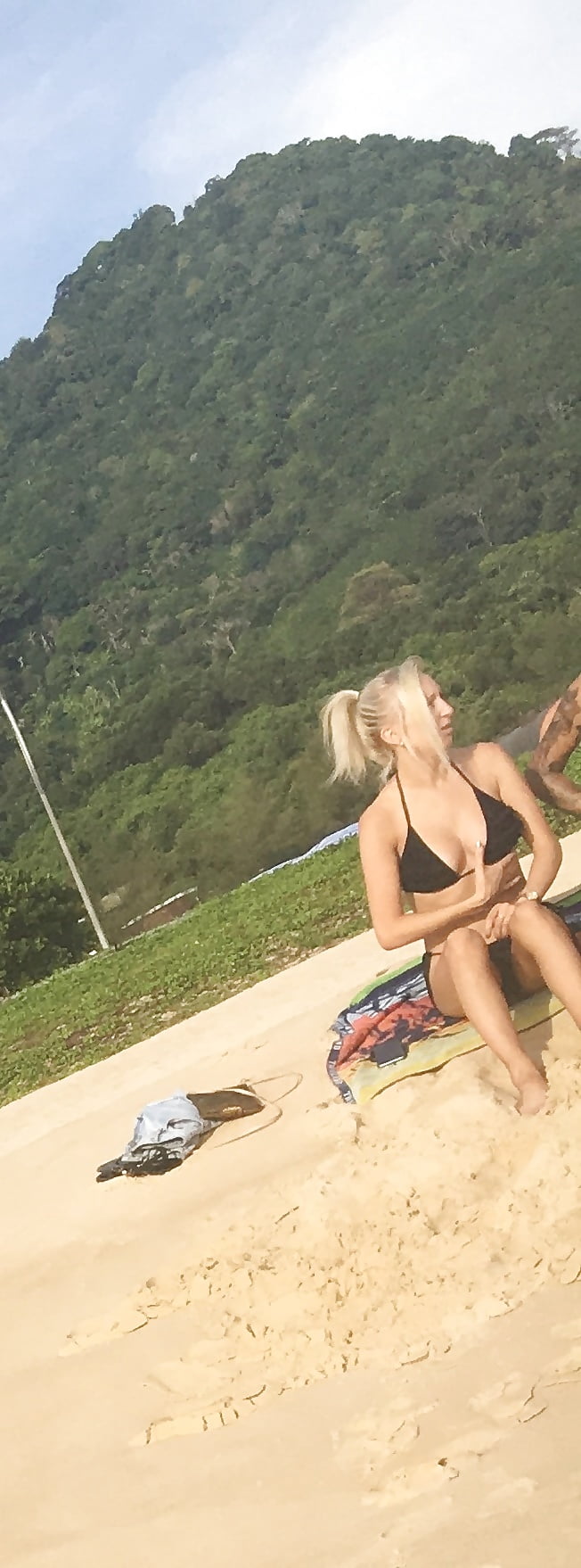 2 blonde sluts with big tits in bikinis pict gal