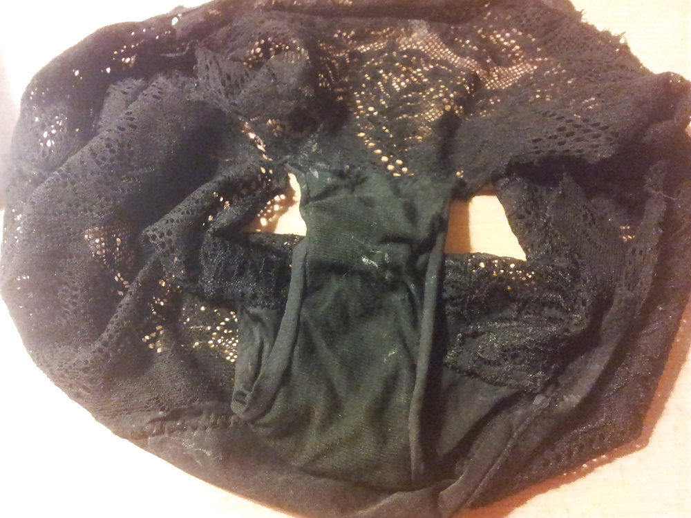 cum on black panties pict gal