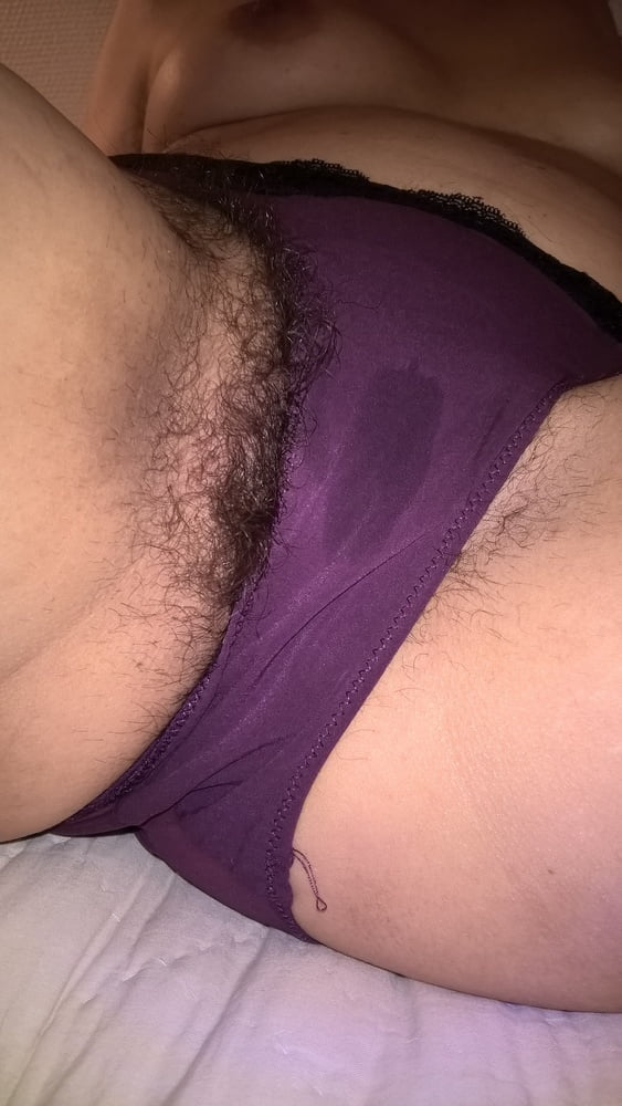 Hairy Wet Wife In Purple Panties 24 Pics Xhamster