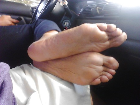 sweaty socked soles fresh after work pre footjob