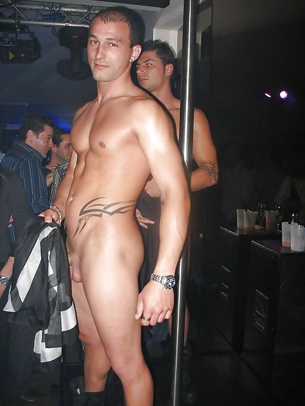 Pussy handsome nude male stripper