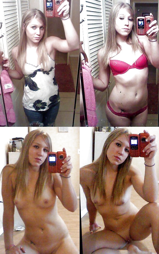 Private hot horny teen girl Selfies made with the phone 6 pict gal