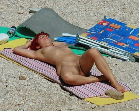 Milf Relaxing Naked On The Fkk Beach 6 Pics Xhamster