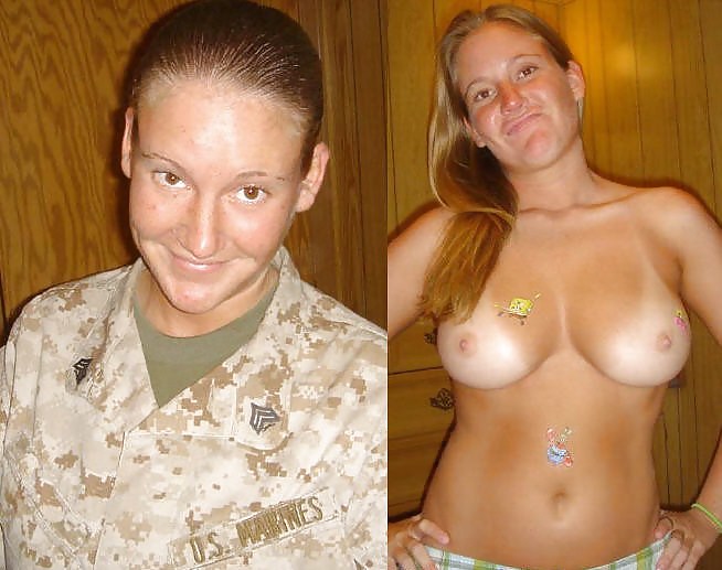 Dressed and Undressed Sluts pt10 (Military special) pict gal