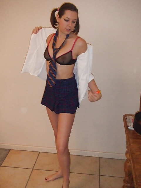 Nice schoolgirl outfit.... pict gal