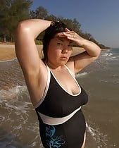 Asian swimsuit sex