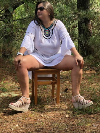 white dress without panties         