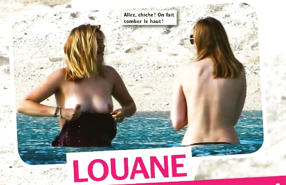 Louane - French the Voice -Topless at Mauritius - june 2016 