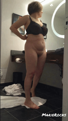 Mom shows off her hot body while getting ready by MarieRocks #29