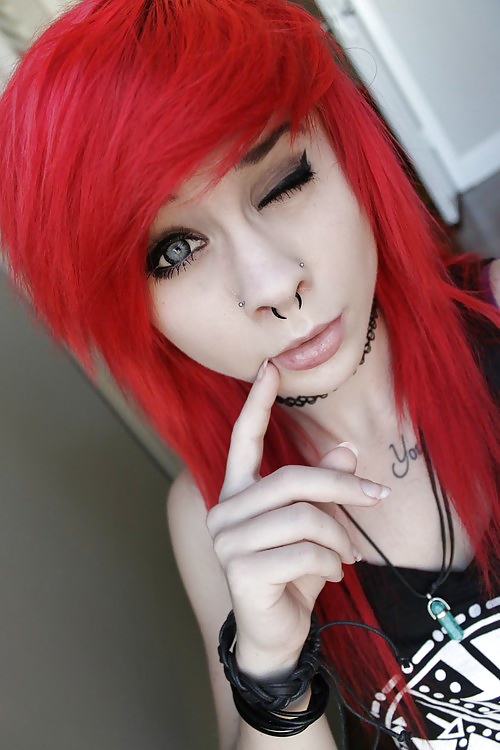 Redhead Emo Teens pict gal