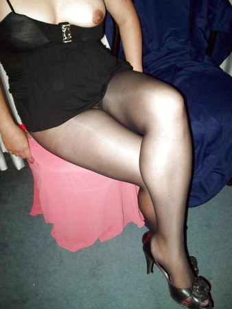 Stockings, Pantyhose and cum tribute for Grace's legs