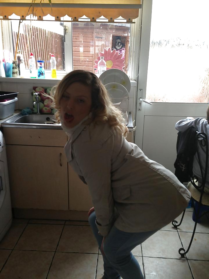 Pregnant Chav slag pict gal