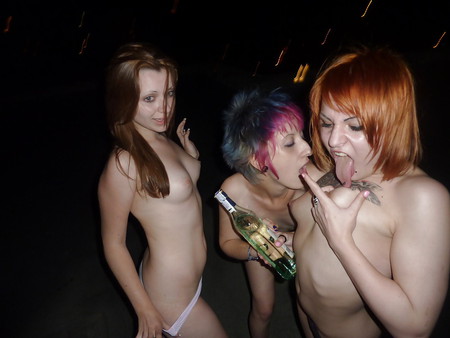 Punk lesbian girls