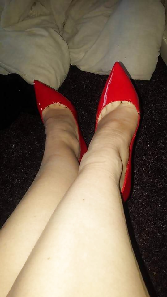 Patent Red Heels pict gal