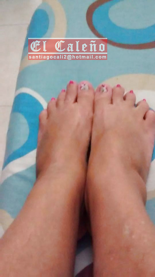 Los pies de Marina Madura Colombiana pict gal