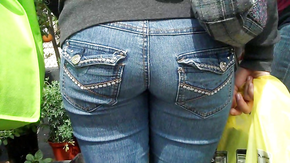 Butts are nice in ass tight jeans pict gal