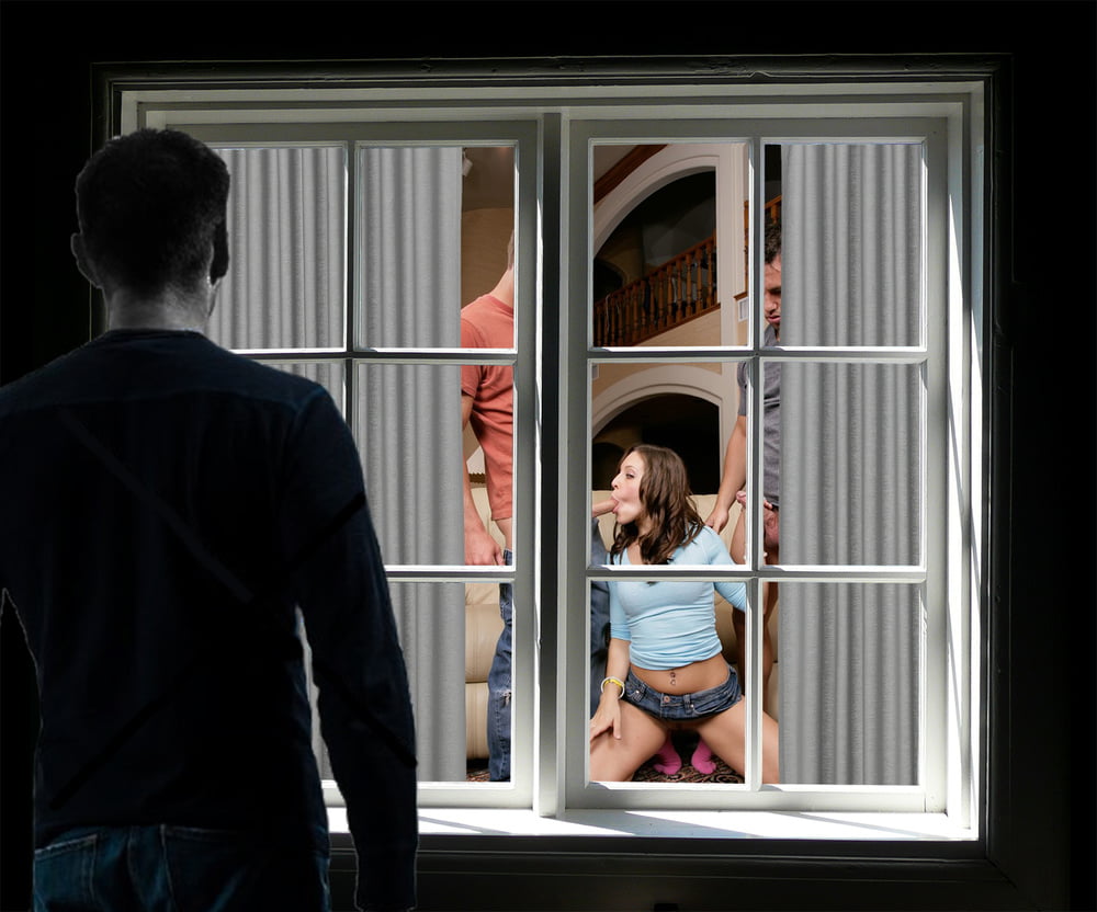 Neighbours through the window sex video.