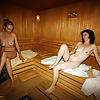 Mature mothers in shower and sauna PART 2