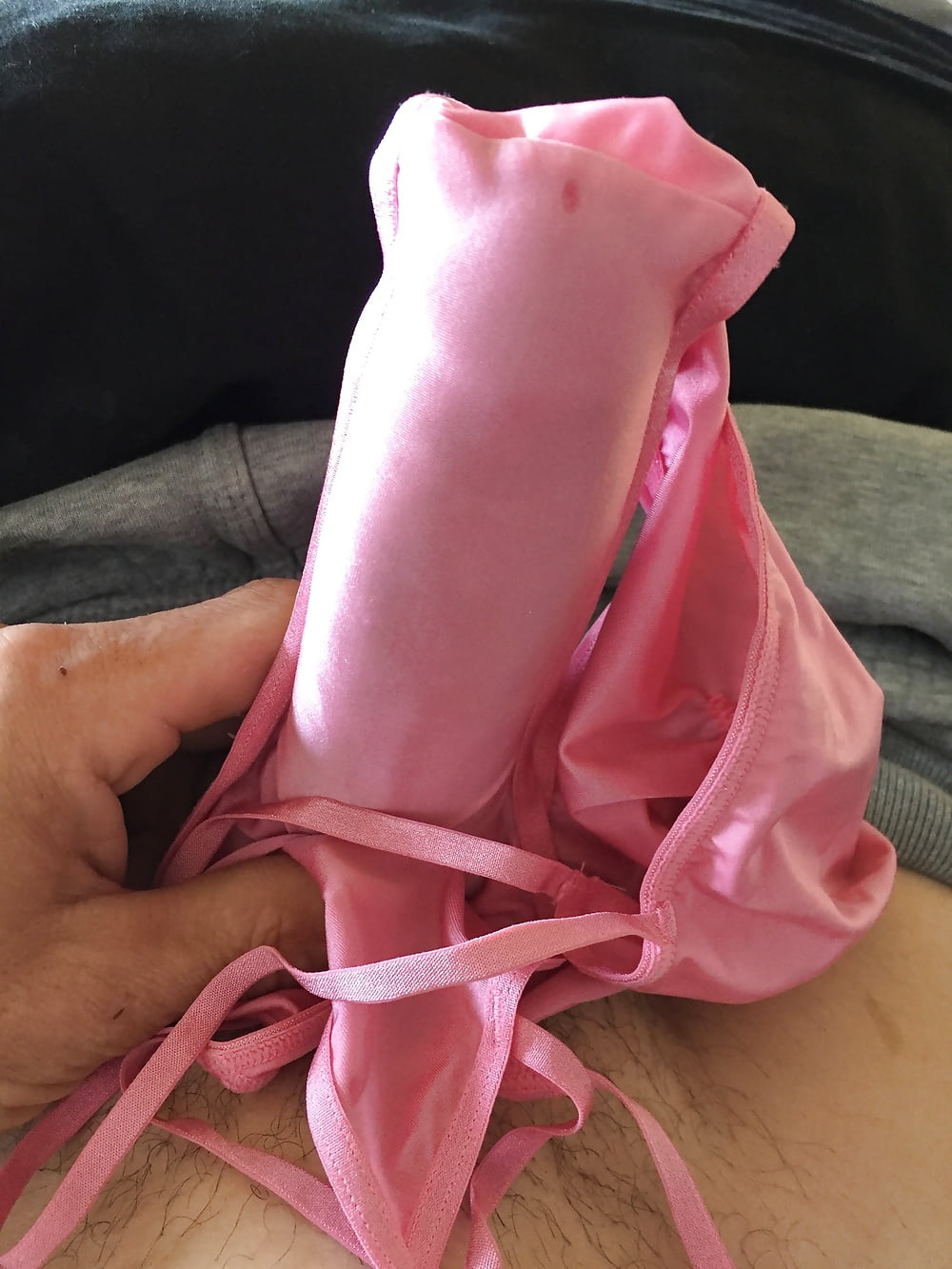 Playing with wife's panties pict gal