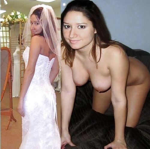 dressed undressed wedding pict gal