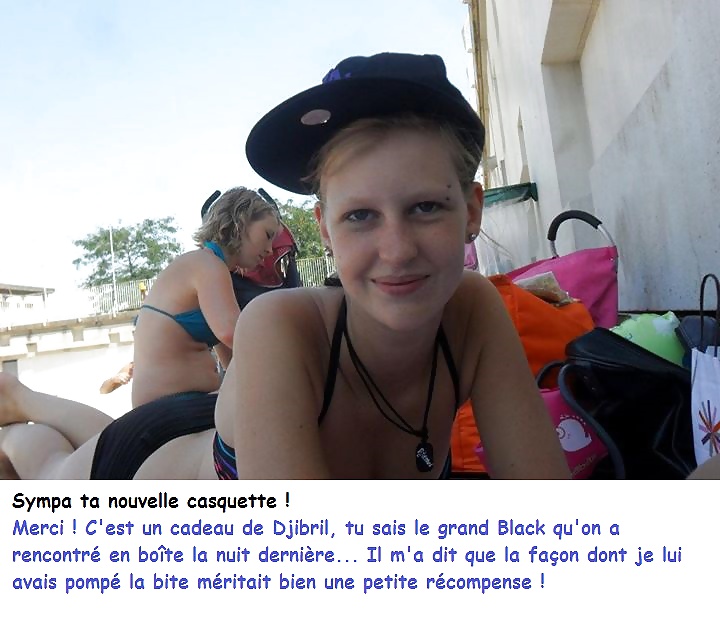 captions d'une blondasse pict gal