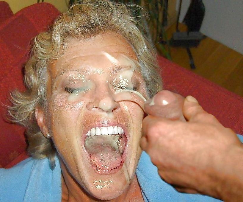 Studenten Granny Schoen Cumshot