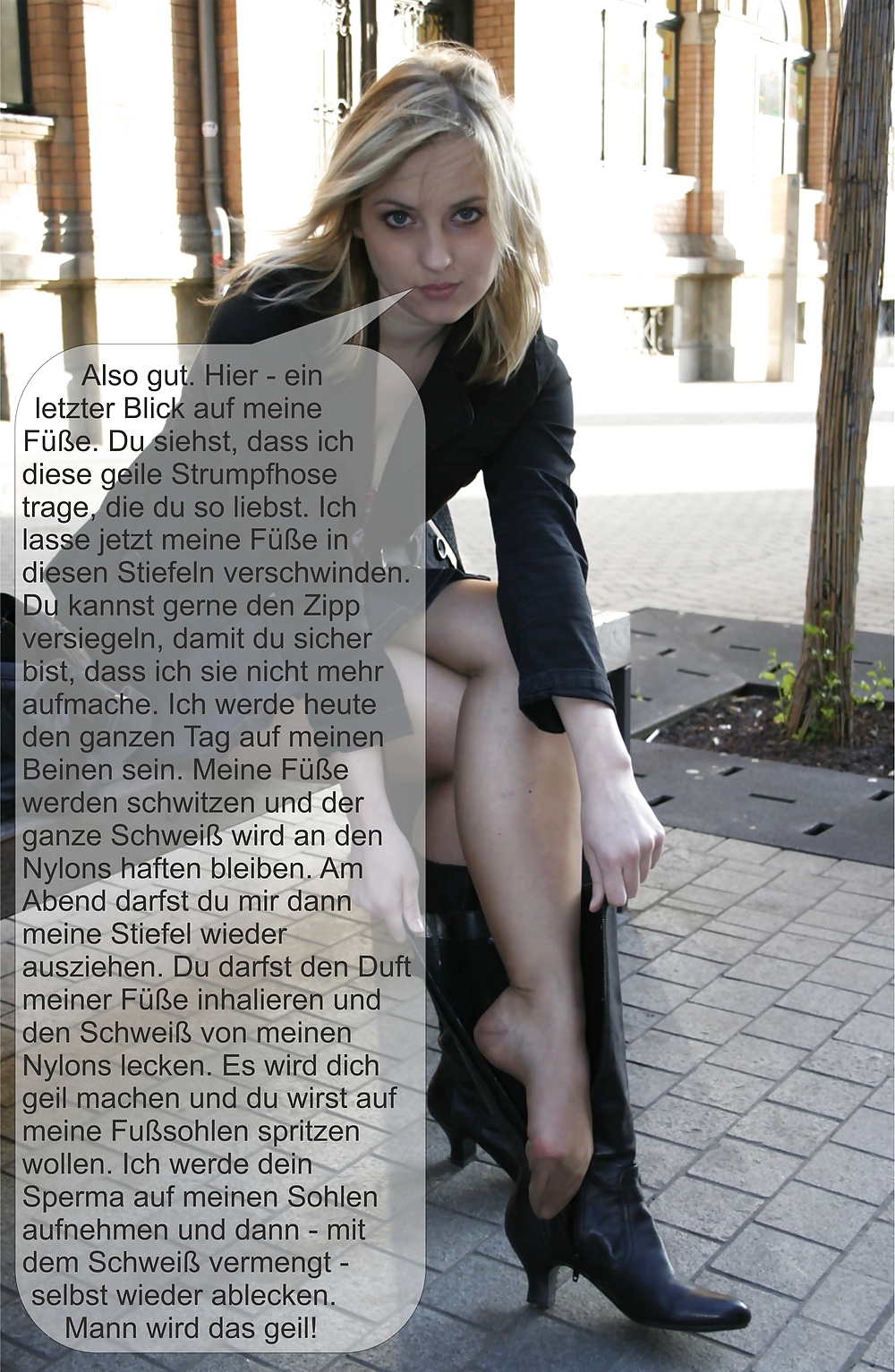 Deutsche Nylon Captions 2 pict gal