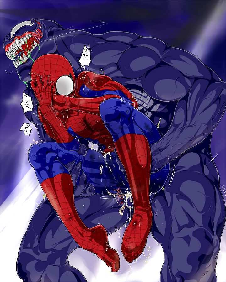 venom spiderman gay porn