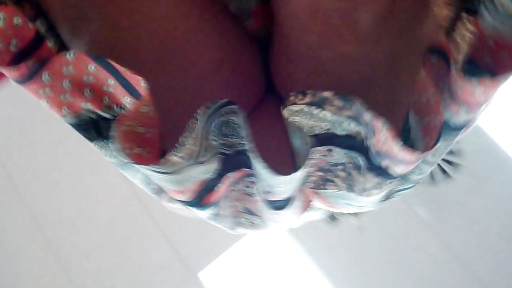 Upskirt cheating otngagged babe