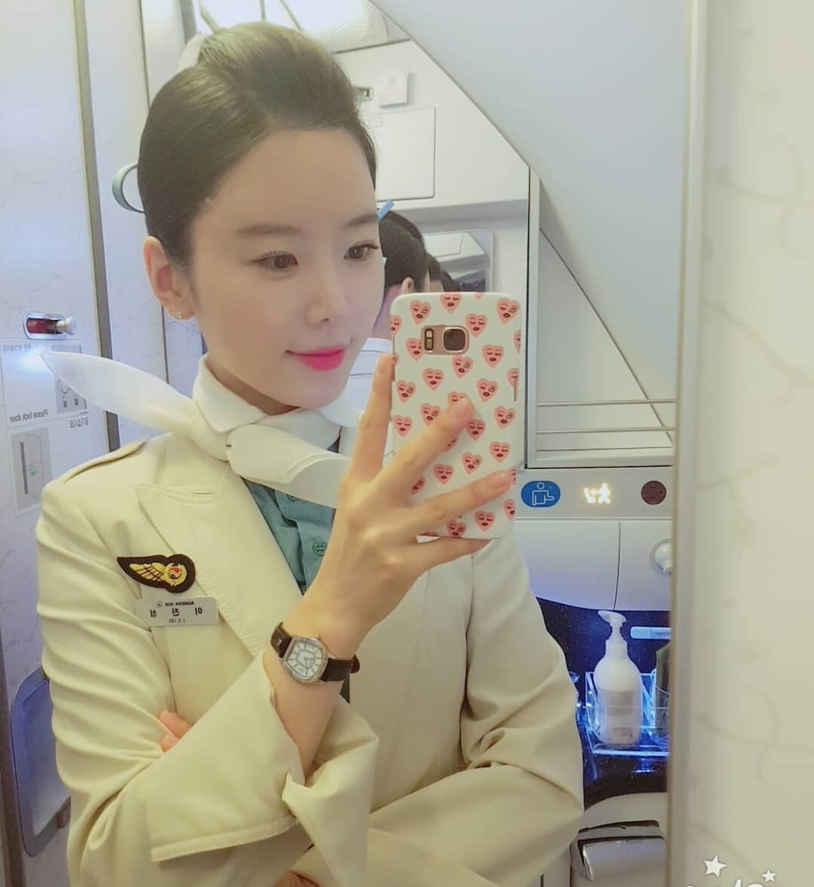 Korean air hostess pict gal