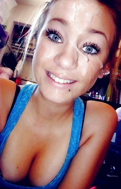 Amateur facials pict gal