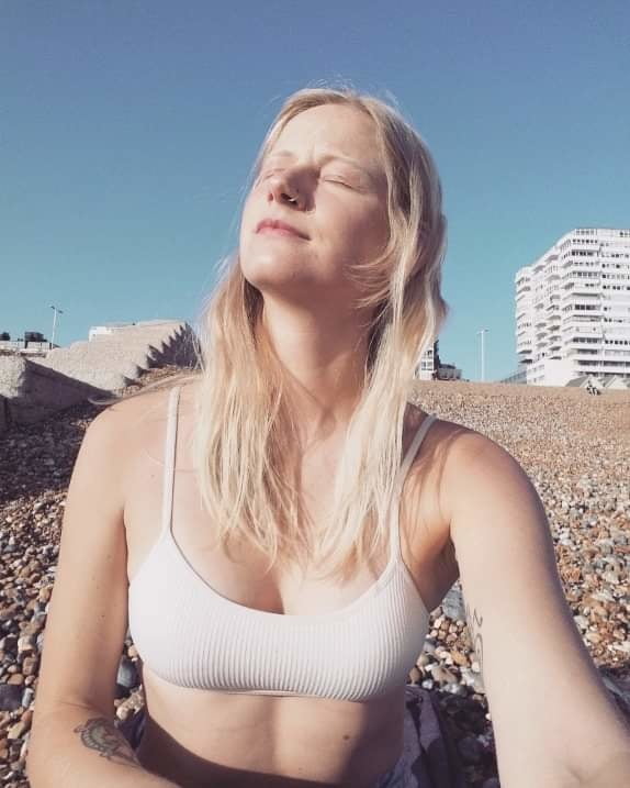 Stupid British feminist hippie cunt Sophie exposed - 14 Photos 