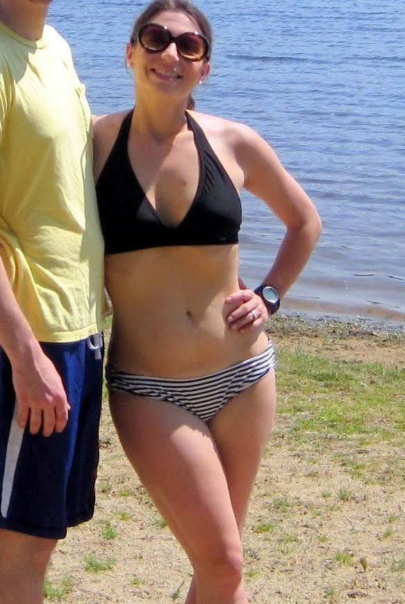 Wife bikini bgg outdoor