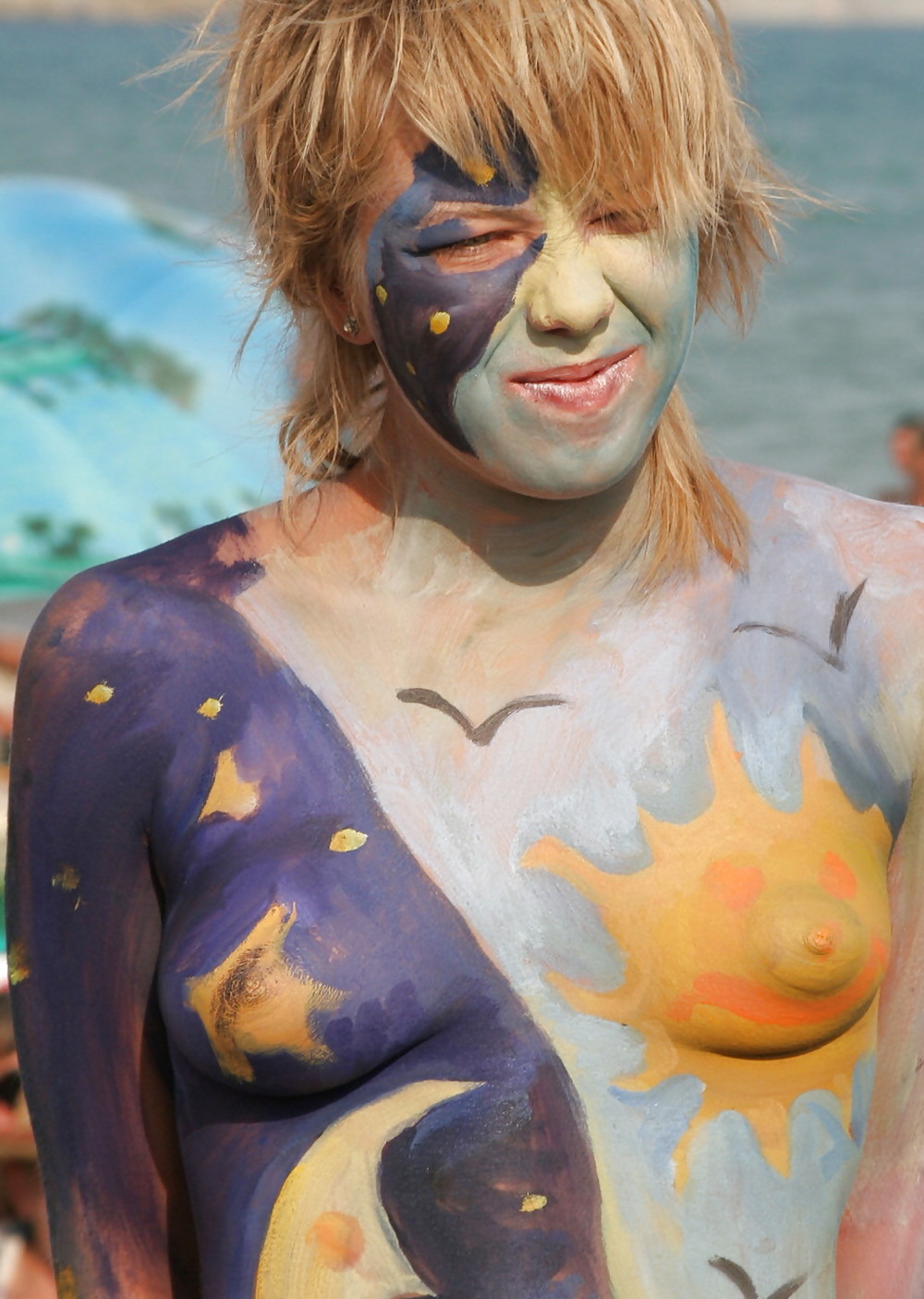 Beach Body Painting pict gal.