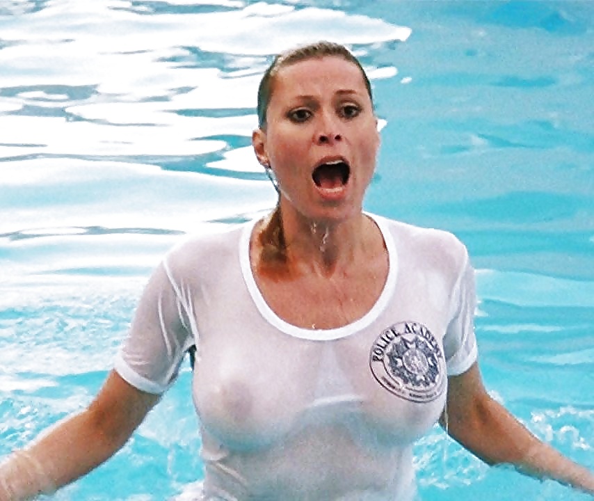 Leslie Easterbrook Tits and Ass (Wet T-Shirt) .